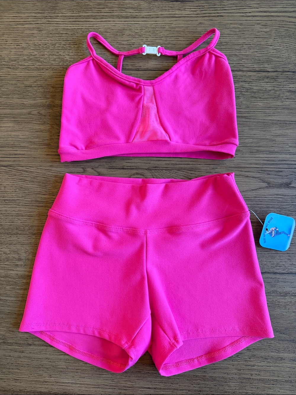 Girls' Dance Two-Piece Set - Bright Pink